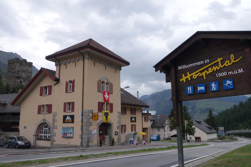 Sust Lodge Am Gotthard Hospental Εξωτερικό φωτογραφία